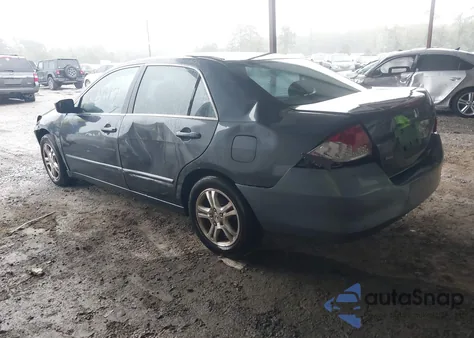 2007 Honda Accord 2.4 Se из США, поврежденный, VIN 1HGCM56337A151579